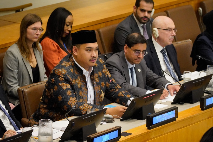 Menpora Dito Perkenalkan Pencak Silat Sebagai Simbol Ketahanan Global Di Markas Besar PBB