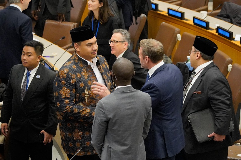 Menpora Dito Tegaskan Komitmen Indonesia Dalam Keamanan Dan Diplomasi Olahraga Di Markas Besar PBB