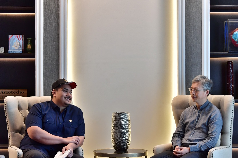 Menpora Dito Terima Dubes Tiongkok, Bahas Kerja Sama Pemuda Dan Olahraga