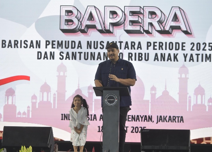 Menpora Dito Hadiri Pelantikan Pengurus DPP Bapera Dan Ajak Pemuda Dukung Asta Cita Presiden