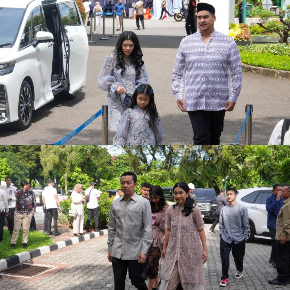 Menpora Dan Wamenpora Hadiri Open House Presiden Prabowo Saat Idul Fitri