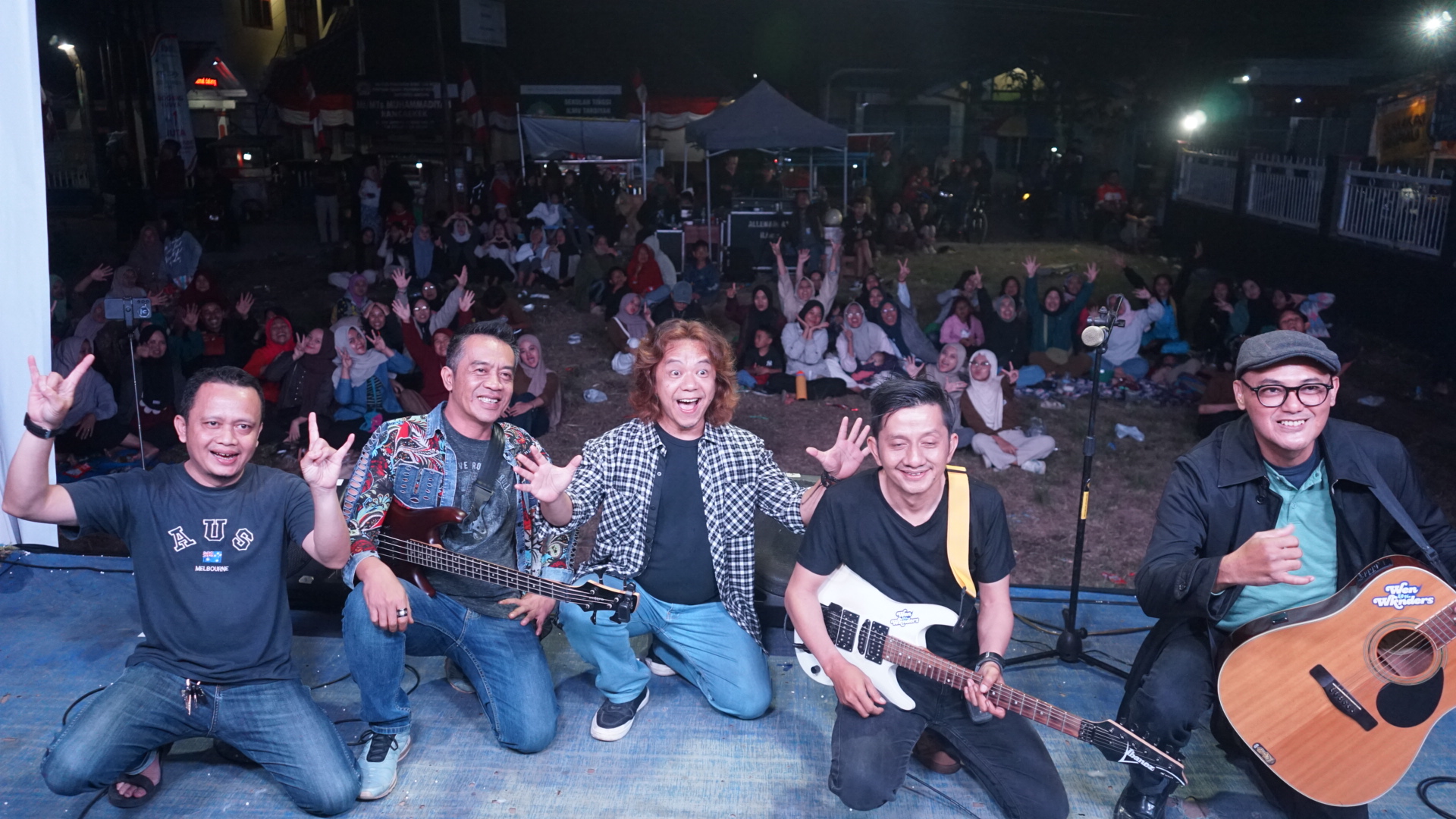 Formasi Baru, Wen & the Wknders Sukses Hipnotis Penonton di Rancaekek